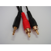 Povezovalni  kabel  1.5m , 1 stereo  3.5mm -2 rca.